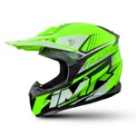 CASCO NIÑO IMR MX VERDE FLUOR GAMA EVOLUTION - Imagen 2
