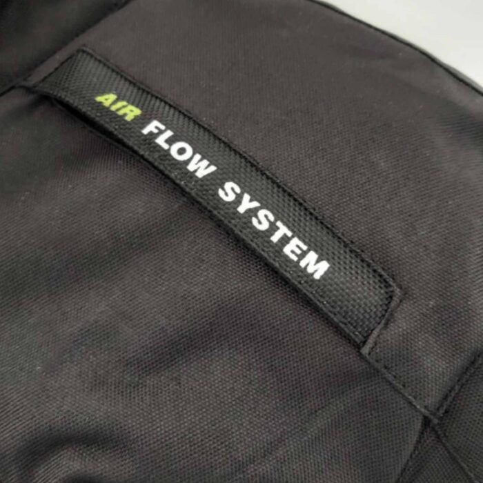 CHAQUETA CORDURA XFOUR ADULTO COLOR NEGRO Y AMARILLO FLUOR - Imagen 5