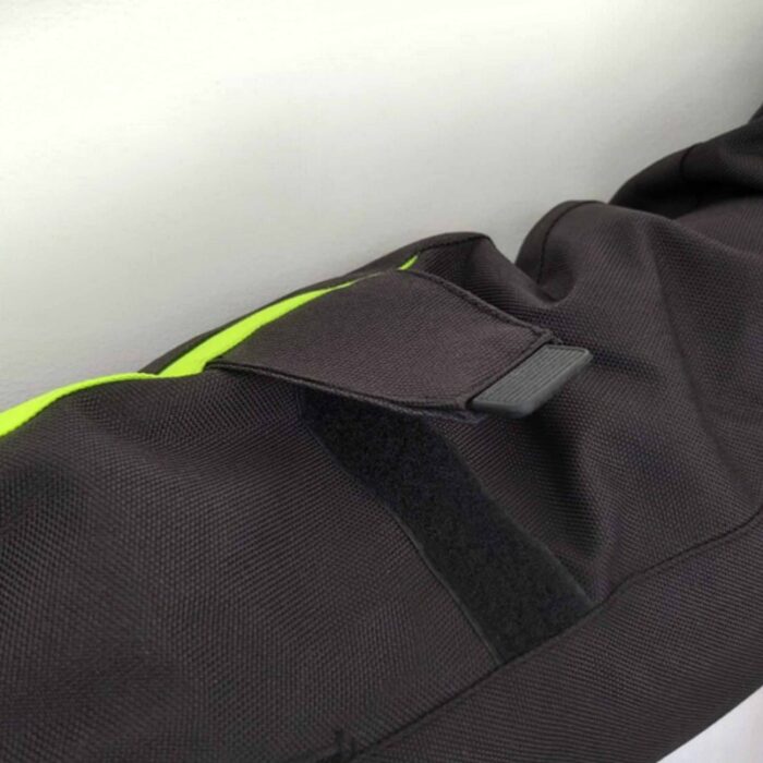 CHAQUETA CORDURA XFOUR ADULTO COLOR NEGRO Y AMARILLO FLUOR - Imagen 6