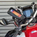 SOPORTE SMARTPHONE SG62 160x80 MM ESPEJO RETROVISOR - Imagen 4