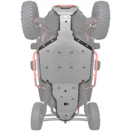 Protector de chasis central de aluminio para Segway Super Villain SX 20