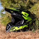 CASCO NIÑO IMR MX WOLF AMARILLO - Imagen 2