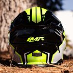 CASCO NIÑO IMR MX WOLF AMARILLO - Imagen 6