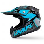 CASCO NIÑO IMR MX WOLF AZUL TALLA S