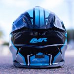 CASCO NIÑO IMR MX WOLF AZUL TALLA S - Imagen 3